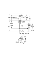 Grohe Eurocube egykaros bidécsaptelep S méret, króm 23138000
