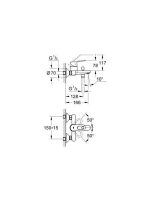 Grohe BauLoop kád csaptelep 23341000