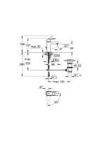 Grohe Eurocube hidegindítású csaptelep S-méret lefolyó szettel Króm 2339000E