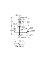Grohe Eurostyle mosdócsaptelep L-Size 23569003