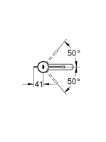 Grohe Essence grafit egykaros mosdócsaptelep leeresztőgarnitúrával, S-méret 23589A01