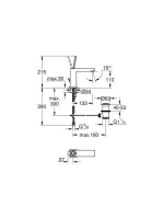 Grohe Eurocube Joy egykaros króm mosdócsaptelep M-es méret 23657000