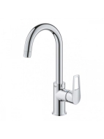 Grohe BauLoop egykaros mosdócsaptelep ClickClack leeresztővel, L-es méret, króm 23891001