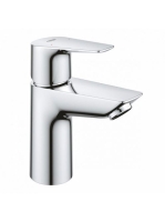 Grohe BauEdge egykaros mosdócsaptelep S-es méret, hidegindítású click-clack leeresztővel, króm 23895001
