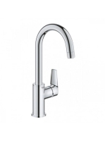 Grohe BauEdge egykaros mosdócsaptelep ClickClack leeresztővel, L-es méret, króm 23911001