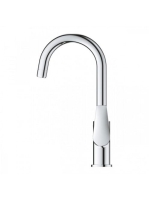 Grohe BauEdge egykaros mosdócsaptelep ClickClack leeresztővel, L-es méret, króm 23911001