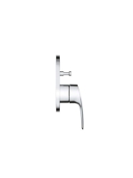 Grohe Eurosmart falba süllyesztett egykaros kád/zuhany csaptelep króm 24043003