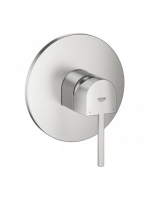 Grohe Plus egykaros zuhanycsaptelep rejtett rögzítéssel, rozsdamentes acél hatású 24059DC3