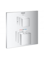 Grohe Grohtherm Cube termosztátos zuhanycsaptelep, króm 24153000