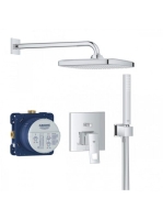 Grohe Eurocube zuhanyrendszer Tempesta 250 Cube fejzuhannyal 25239000
