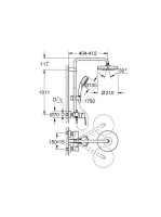 Grohe New Tempesta Cosmopolitan 210 zuhanyrendszer 26224001