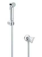 Grohe Tempesta-F Trigger bidette kézizuhany tartóval és sarokszeleppel, króm 26357000