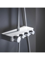 Grohe Euphoria SmartControl System 310 Duo termosztátos zuhanyrendszer, króm fehér 26507LS0
