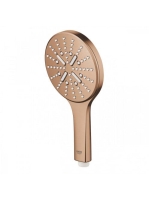 Grohe Rainshower SmartActive 130 kézizuhany, 3 funkciós, szálcsiszolt rose arany 26574DL0