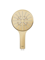 Grohe Rainshower SmartActive 130 kézizuhany, 3 funkciós, szálcsiszolt világos arany 26574GN0