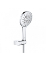 Grohe Rainshower SmartActive 130 3 funkciós kézizuhany állítható zuhanytartóval, króm 26580000