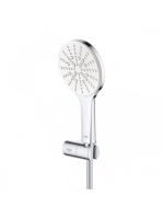 Grohe Rainshower SmartActive 130 3 funkciós kézizuhany állítható zuhanytartóval, hold fehér 26580LS0