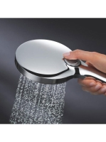 Grohe Rainshower SmartActive 130 3 funkciós kézizuhany állítható zuhanytartóval, hold fehér 26580LS0