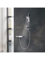Grohe Rainshower SmartActive 130 Cube zuhanyszett 3 funkciós kézizuhannyal, króm 26583000