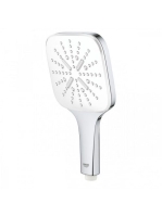 Grohe Vitalio SmartActive 130 Cube 3 funkciós kézizuhany fehér szórófejjel, króm 26595000