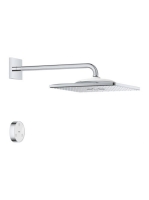 Grohe Rainshower SmartConnect 310 Cube 2 funkciós fejzuhany zuhanykarral, vezeték nélküli távirányítóval, króm 26642000