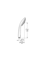 Grohe Euphoria kézizuhany Massage, 1/2" 27239000