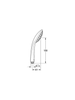 Grohe Euphoria 110 Mono 1 funkciós kézizuhany, króm 27265000