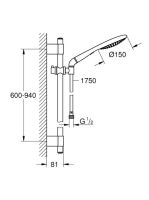 Grohe Rainshower Solo zuhanygarnitúra 27273001