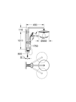 Grohe Euphoria 260 zuhanyrendszer 27421002