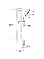 Grohe Tempesta Cosmopolitan 100 zuhanyszett 27579002