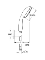 Grohe Tempesta II 100 kádszett 27799001