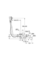 Grohe Talento kád le- és túlfolyógarnitúra 28943000