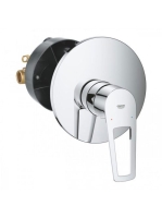 Grohe BauLoop egykaros kádcsaptelep falon belüli egységgel, króm 29080001