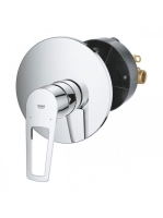 Grohe BauLoop egykaros kádcsaptelep falon belüli egységgel, króm 29080001