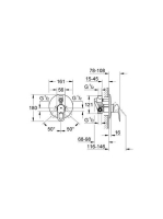 Grohe BauLoop kád csaptelep 29081000 komplett
