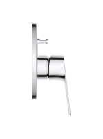 Grohe BauLoop egykaros kádcsaptelep zuhanyváltóval, falon belüli egységgel, króm 29081001