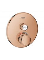 Grohe Grohtherm SmartControl termosztátos színkészlet, rose arany 29118DA0