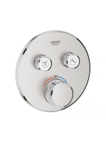 Grohe Grohtherm SmartControl termosztátos színkészlet, rozsdamentes acél hatású 29119DC0