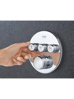 Grohe Grohtherm SmartControl termosztátos színkészlet, króm 29121000