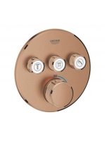 Grohe Grohtherm SmartControl termosztátos színkészlet, szálcsiszolt rose arany 29121DL0