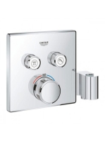 Grohe Grohtherm SmartControl termosztátos színkészlet, zuhanytartóval, króm 29125000