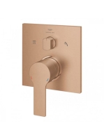 Grohe Allure egykaros kádcsaptelep 3-utas vezérlővel, szálcsiszolt rose arany 29176DL1