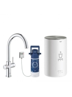 GroheRed Duo konyhai csaptelep és M-es méretű bojler, króm 30083001