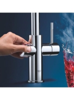 GroheRed Duo konyhai csaptelep és M-es méretű bojler, króm 30083001