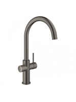 Grohe Red Duo konyhai csaptelep és M-es méretű bojler, szálcsiszolt grafit 30083AL1