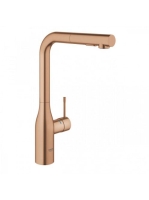 Grohe Essence kihúzható fejes konyhai csaptelep két funkcióval szálcsiszolt rose arany 30270DL0