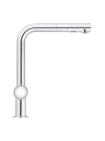 Grohe Minta 2 funkciós mosogató csaptelep kihúzható zuhanyfejjel, króm 30274000