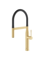 Grohe Essence New szálcsiszolt világos arany mosogató csaptelep 30294GN0