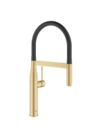 Grohe Essence New szálcsiszolt világos arany mosogató csaptelep 30294GN0