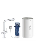 Grohe Red Duo konyhai csaptelep és M-es méretű bojler, króm 30327001